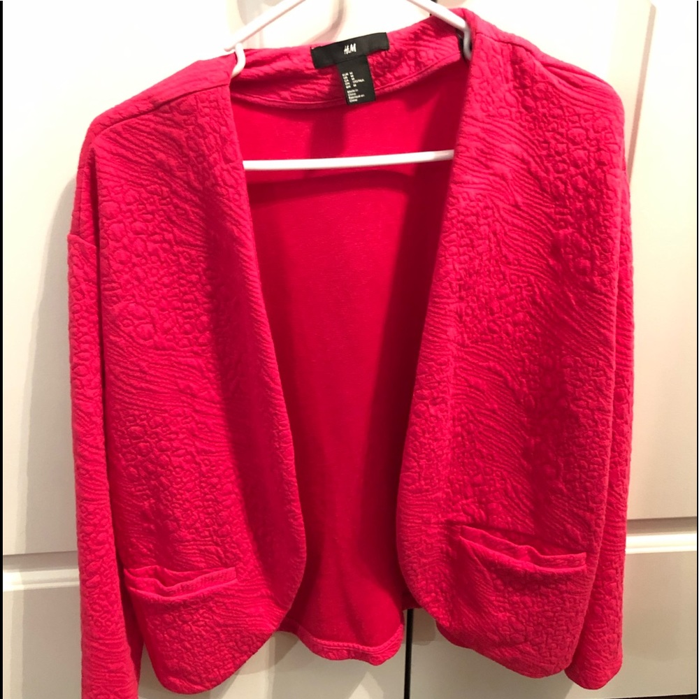 H&M Pink Medium Dress Blazer